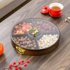 Light Luxury Retro Bamboo Divided Serving Plate