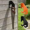 Heavy-Duty Wall Mount Chainsaw Holder Iron Shovel Hanger Chainsaw Rack  Garden Tool Storage