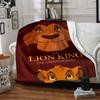 1pc Lion King 25th Anniversary Blanket Lightweight Flannel Throw for Sofa Bed Travel Camping Livingroom Office Couch Chair 1119KK