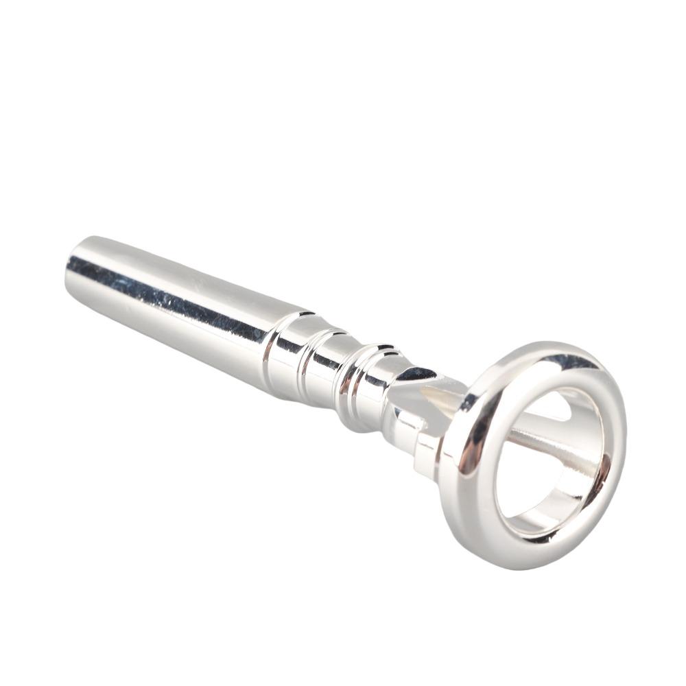 Brass Mouthpiece Trainer Silver Trumpet Mouthpieces Durable Brass Accessories For Brass Players