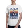 Im Old But I Saw Peter Gabriel On Stage 100 Cotton Casual Breathable Confortable Man Funny TShirt For Men Funny Gifts