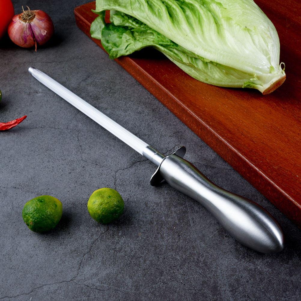 

Premium Steel Cutter Sharpening Rod Kitchen Honing Stick Multi-Functional Sharpener for All Cutting Tools Ergonomic Design other