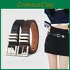 Women's Stylish Korean Fashion Decoration Belt For Denim Skirt Slimming Look