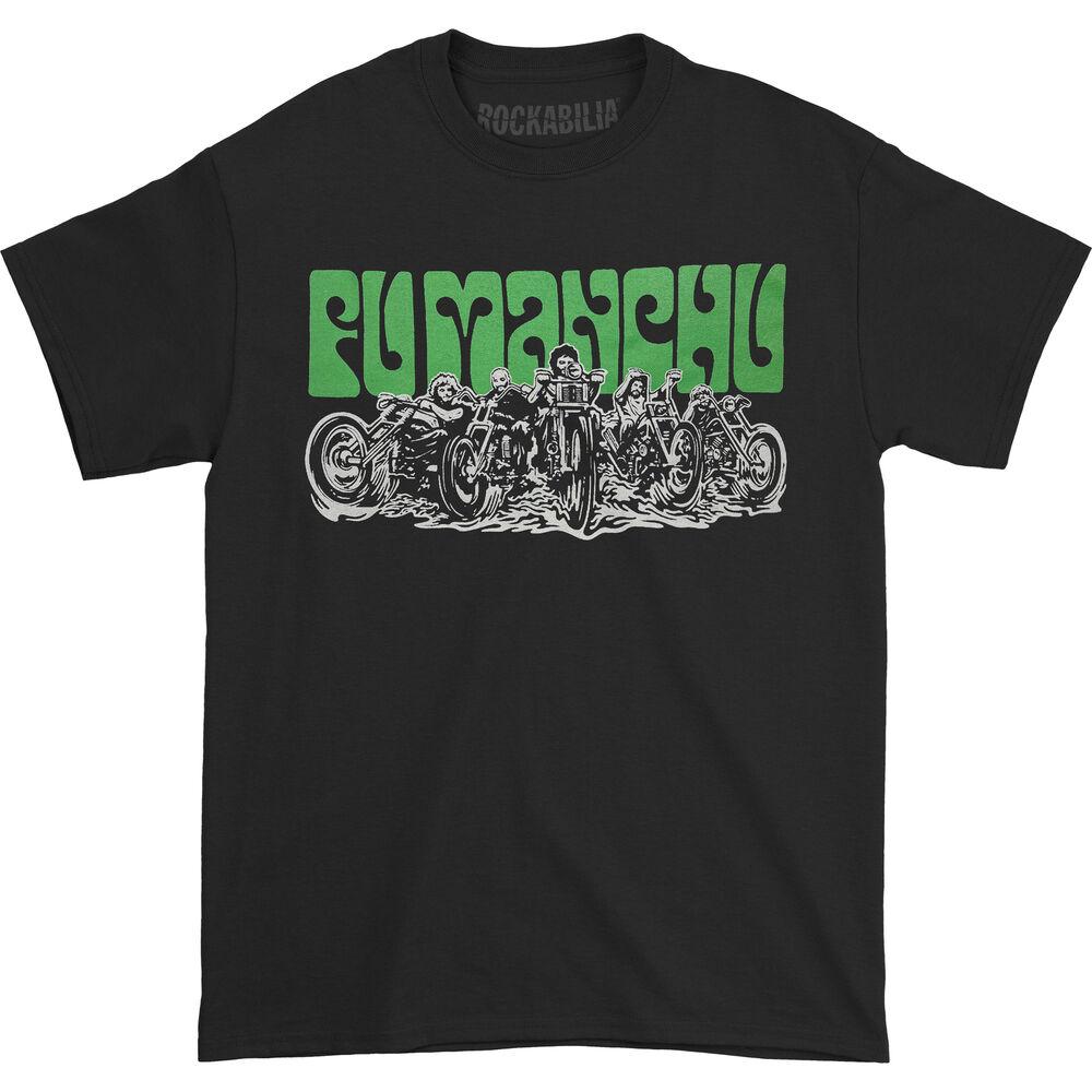 Мужская футболка Fu Manchu Bikers Reload Черная Унисекс Футболка L