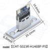 USB-C Female Port with Mounting Plate for DIY Keyboard/Charger Cable Modification