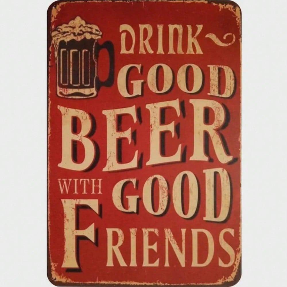 Vintage Metal Sign Poster Wall Art Decor Retro Home Bar Cave Man Cave Tin Plaque