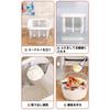 YANHUILAY Yogurt Strainer Maker, Container for Making Strained Yogurt, for Homemade Yogurt, Soy Milk, Cow's Milk, Reusable, 650ml (White)