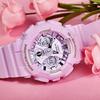 Casio Shock Resistant Dual Display Series Quartz Watch Women watches Purple GMA-S120DP-6A