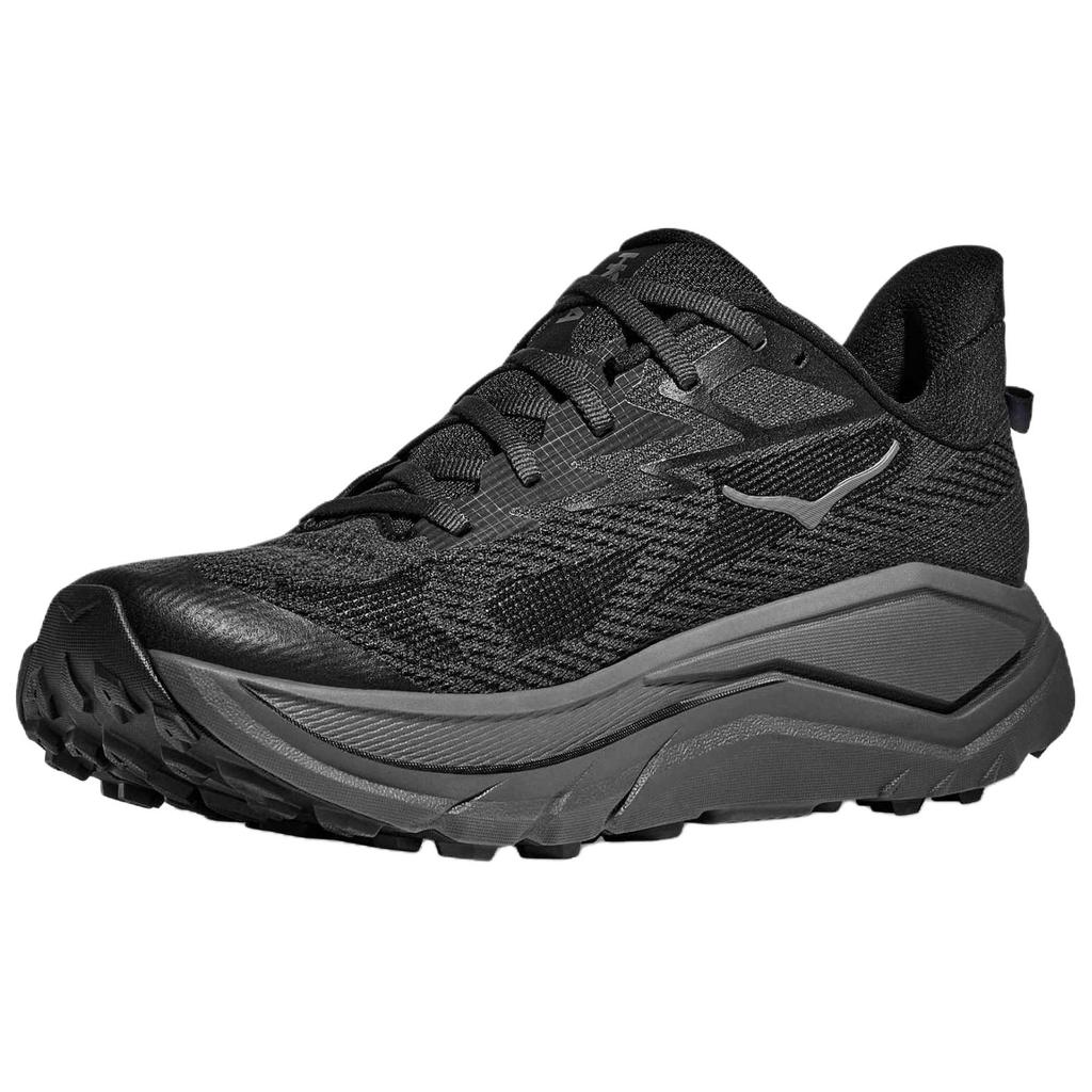 HOKA One One Challenger 8 Versatile Comfortable Breathable Supportive Trail Running Shoes Men Sneakers Black 1168716-BCKT