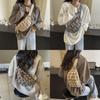 Ethnic Style Plaid Women's Chest Bag Lightweight Summer Travel Crossbody Purse