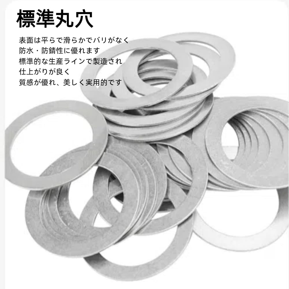 20 Stück Edelstahl dünne Abstandshalter Farbe M9 M10 M11 M12