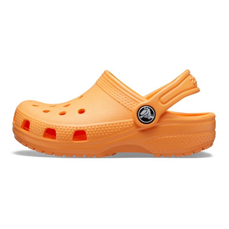 

Crocs Classic clog Beach Children s Hole Sandals Honeydew Orange Children s Style 25-26