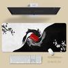 Yin Yang Koi Fish Mouse Pad - Large Extended Gaming Desk Mat with Japanese Art Design