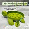 Plastic Turtles Shape Soap Box Cute Soap Holder Creative Drain Soap Holder Box  Laundry