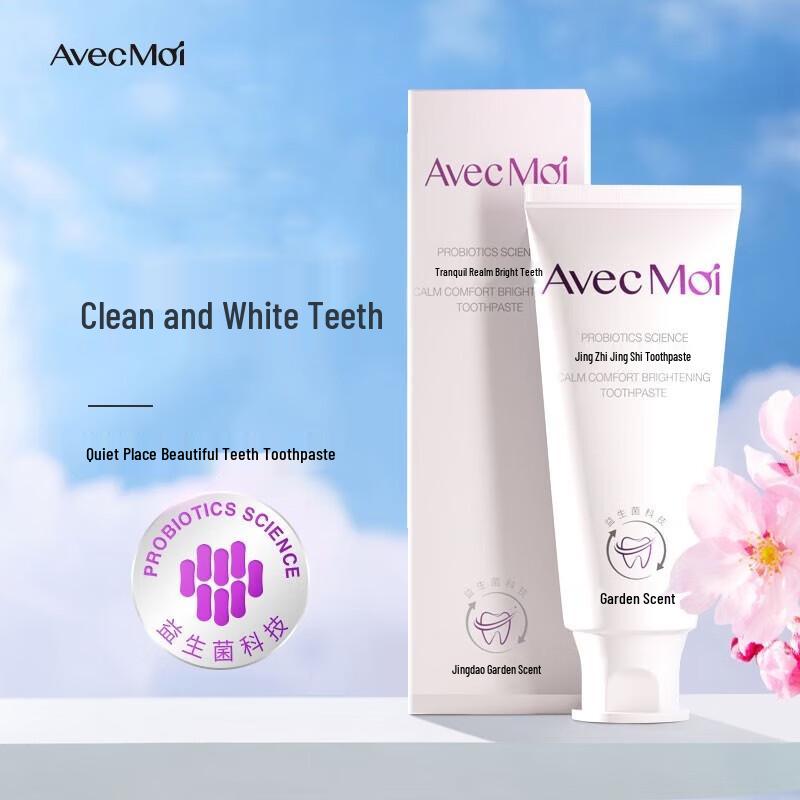 Avec Moi Probiotic Brightening Toothpaste