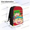 ZLIENSZUS Men'S Anime Backpack - Minimalist School Bag with Cute Characters, Lightweight Everyday Backpack for College, Travel,