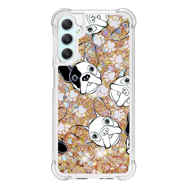 For Samsung Galaxy A54 5G SM-A546B Case Dynamic Quicksand Liqui Case for Samsung A 54 A34 A14 5G A24 A04S A04 A04E Phone Cover