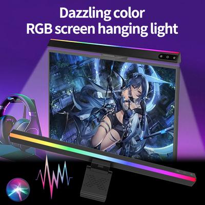 RGB LED Screen Light Bar Laptops Computer Monitor Hanging Light Backlight LCD Monitor Light For Study Laptop Office Lighting