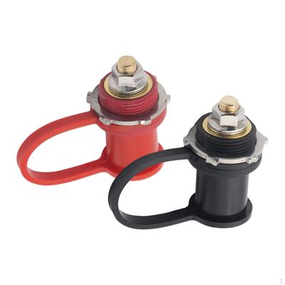 2Pcs Battery Charger Posts Jumper Terminals Waterproof Connectors Jump for UTV ATV