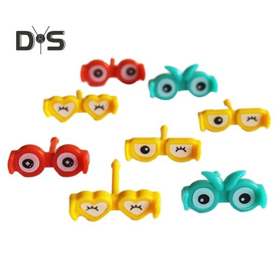 6ks/sada Rozkošný mini dinosauří ovocné vidličky Roztomilé kreslené zvíře Bento Stick Decoration Vidlička Fruit Stick