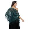Elegant Lace Triangle Shawl for Brides and Bridesmaids: Perfect for Weddings and Evening Gowns