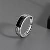 VENTFILLE 925 Sterling Silver Frosting Ring For Women Minimalist Irregular Versatile Fashion Elegant Jewelry Gift Dropshipping