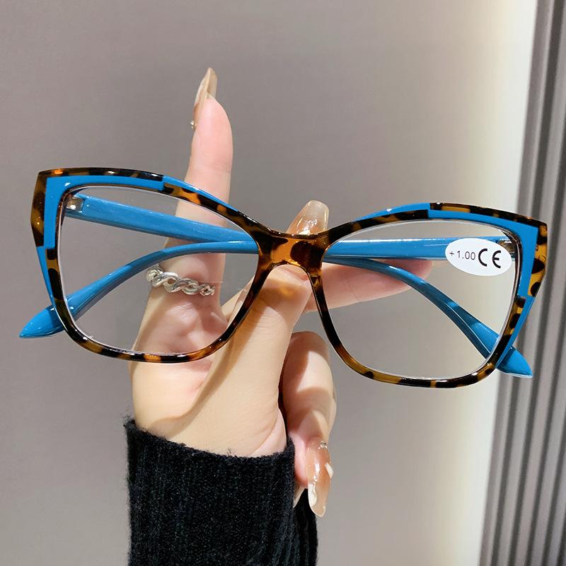 Women's Cat-Eye Anti-Blue Light Fashion Reading Glasses - Colorful, Youthful, Anti-Fatigue Design