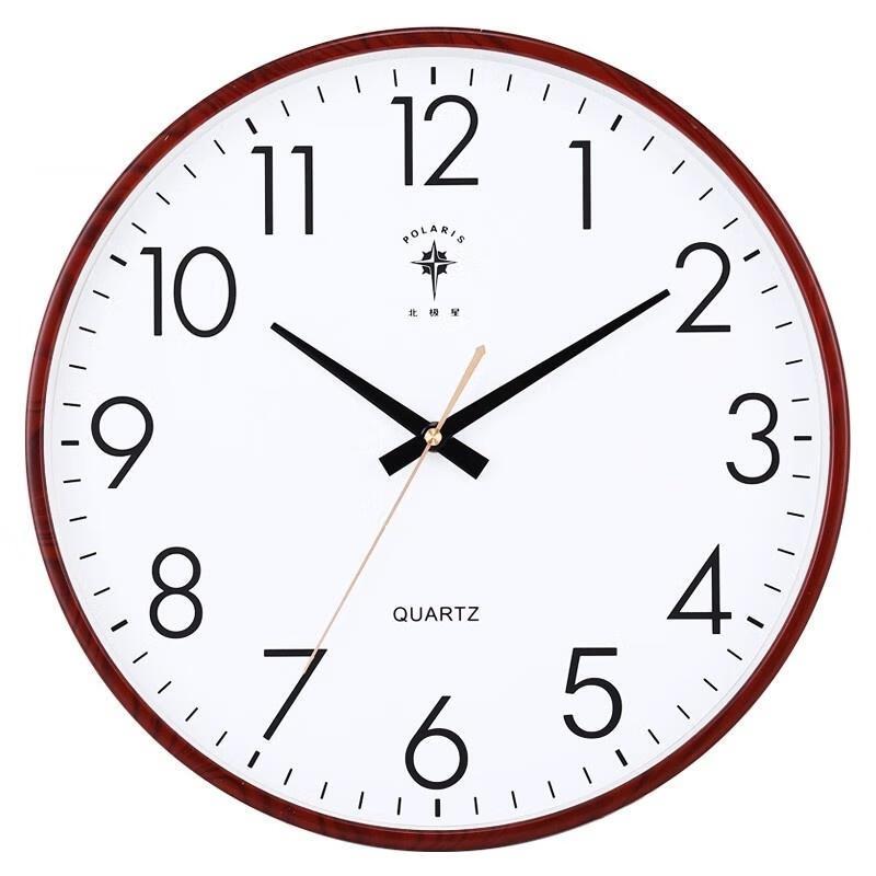 

HANDUNYOU Fashion Wood Grain Wall Clock