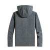 Lamb Fleece Plus Plus Men's Hooded Jacket for Autumn and Winter Sports and Leisure, with Fleece Warm Top