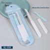 Tijiana 2-Piece Retractable Safety Eyebrow Razor - Sharp, Anti-Scratch Design for Easy Hair Removal