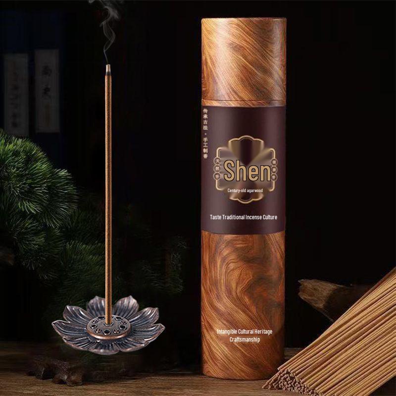 400-Pack Century-Old Agarwood Incense Sticks: Natural Aromatic Incense for Home, Office & Tea Brewing