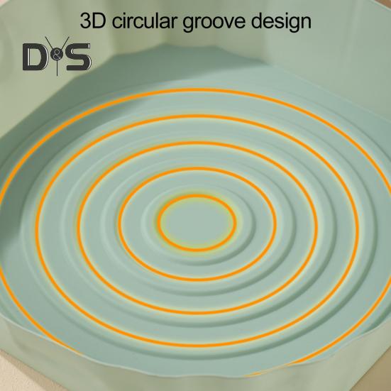 Easy To Clean Grill Plate 3D Drainage Slot Durable Multipurpose Roasting Tray