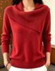 Women's Retro European & American Slimming Lapel Sweater - Playful & Versatile Knit Design