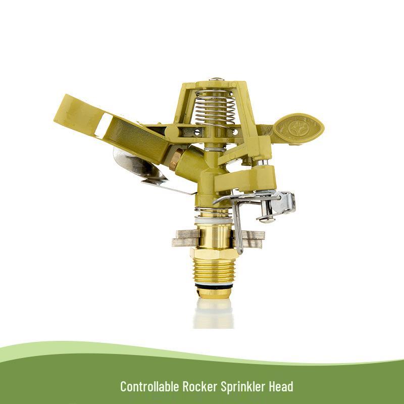 360° Rotating Garden Sprinkler for Lawn, Flower Watering, and Roof Cooling