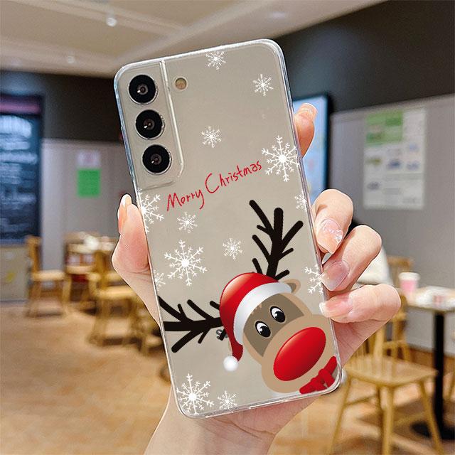 

Чехол-коробка Funda для Samsung Galaxy S22 S21 Ultra S20 FE Note 20 Ultra 8 9 10 Plus S21 FE S21 Ultra Merry Christmas Silicone Samsung Note 20 5G