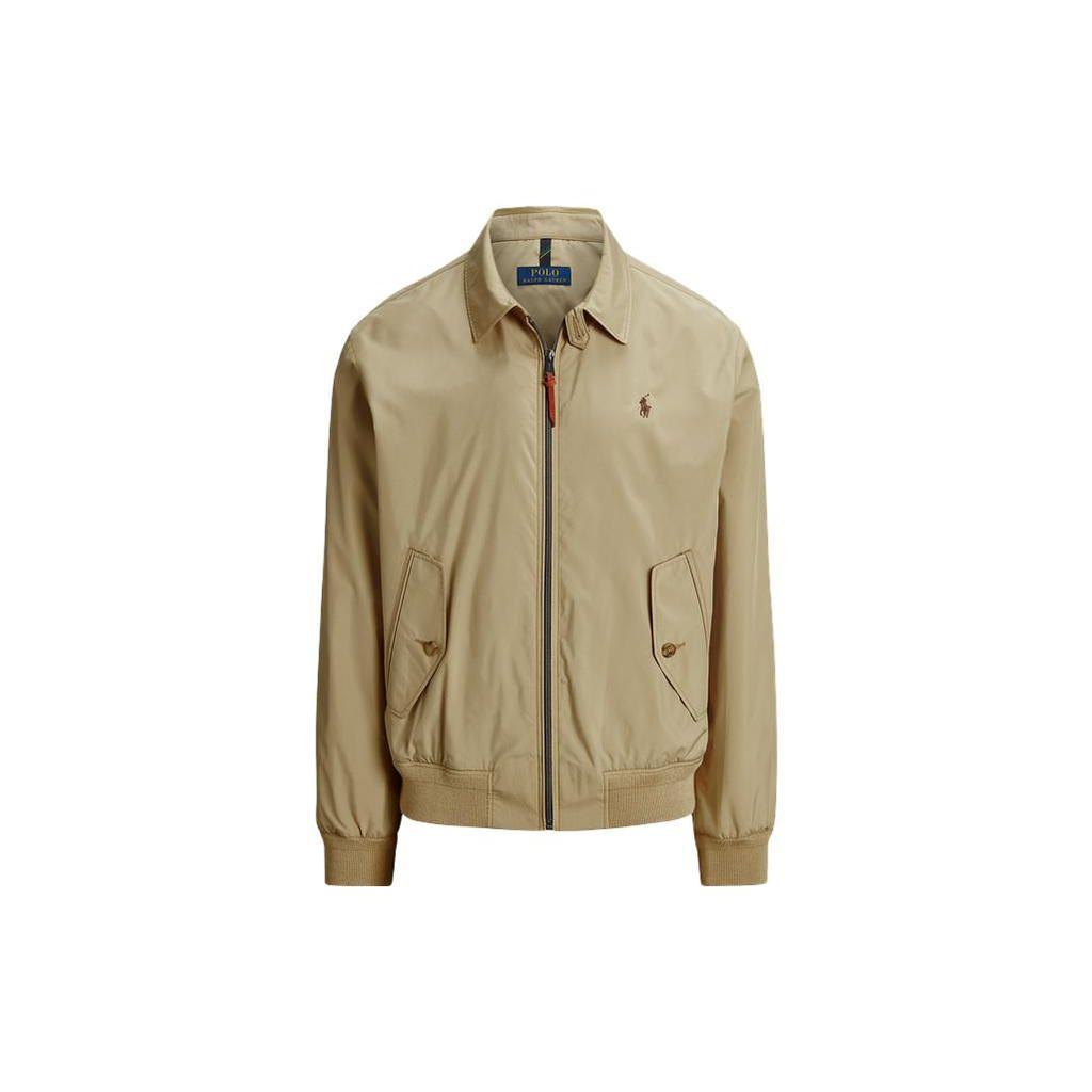 Polo Ralph Lauren Ss23 Solid Color Logo Embroidered Packable Jacket Men Jacket Brown MNPOOTW16021056-250