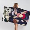Vintage Anime J-Jujutsu K-Kaisens G-Gojos Satoru Kraft Big Microfiber Beach Towels Towel Sand Beach Towels Pool Towel For Travel