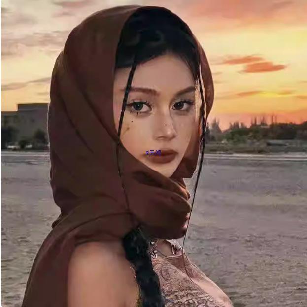 Dunhuang Desert Shawl - Qinghai Chaka Salt Lake Ethnic Scarf for Women, Cotton Linen Silk Blend