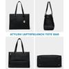 2 in 1 Lunch Bag for Women Shoulder Laptop Bag Large Capacity with Insulated Compartment Outdoor Multifunction