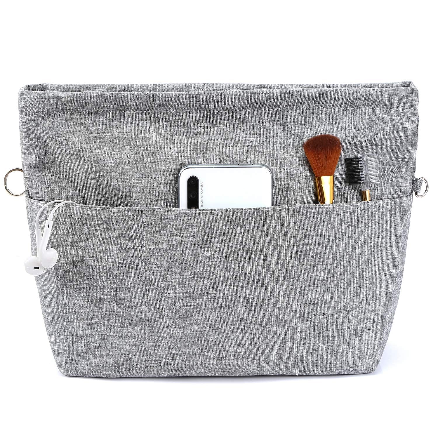 

Сумка VANCORE в маленькой внутренней сумке для хранения для сумки-органайзера для тоута в с сумкой дорожная сумка, сумка, самоподдерживающаяся, легкая, сумка, водонепроницаемая, сумка, серый