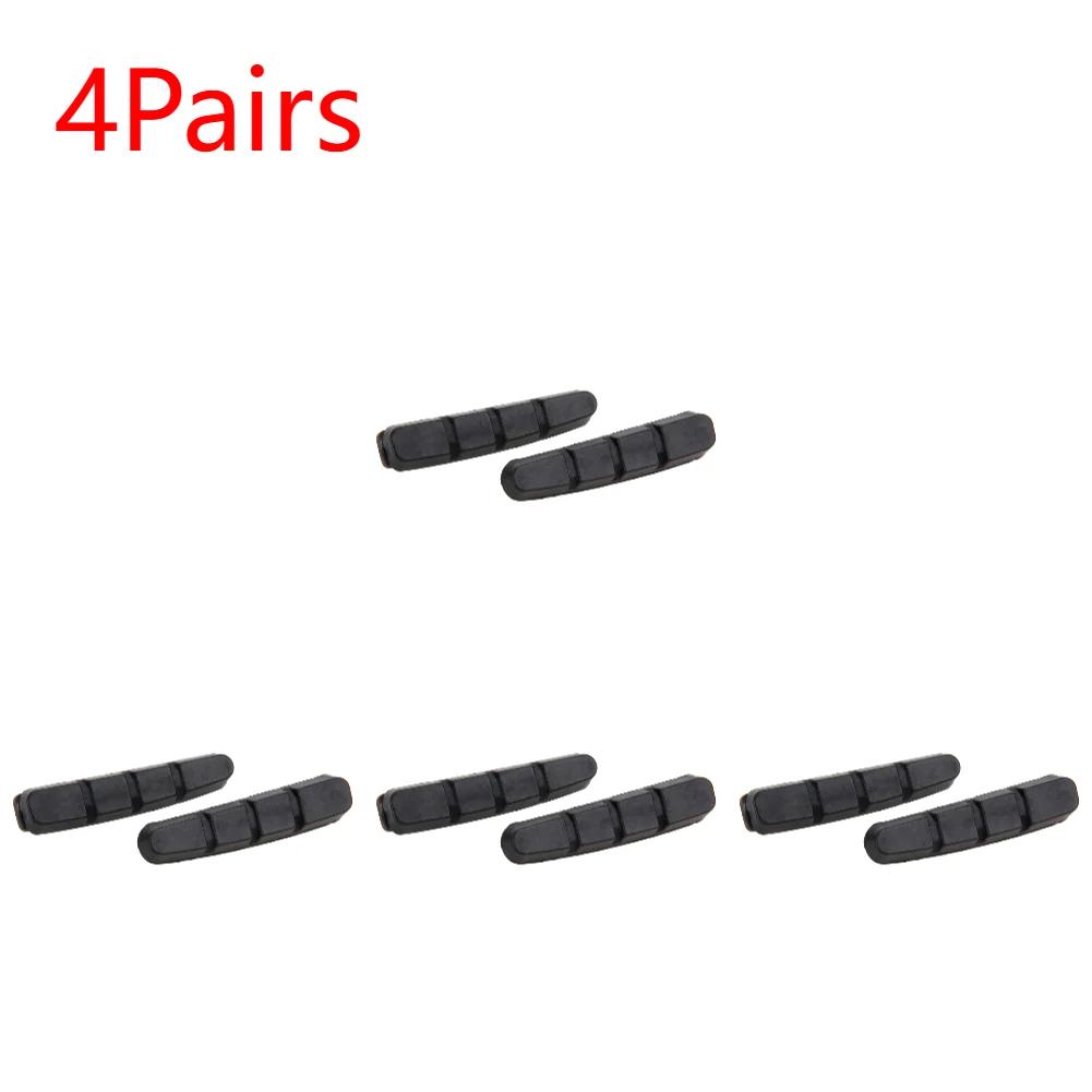 1-10Pairs Brake pads for Alloy Rims Dura Ace Ultegra 105 Rubber V Brake Blocks Road Bike Brake Pads Outdoor Cycling Accessories