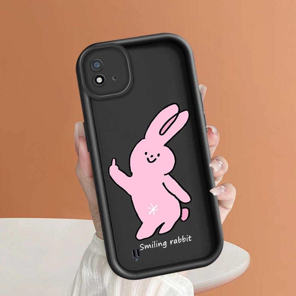 Weiches Silikon-Quadratleiter-Druckmuster-Telefongehäuse Vollständige Abdeckungskamera Stoßfestes Schutzgummigehäuse für OPPO Realme