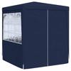 VidaXL Reception Tent with Side Walls Gazebo Pergola Pavilion Marquee Wedding Barbecue Camping Trip 2x2 48517