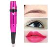 Elektrische Permanent Make-Up Stift Augenbrauen Lip Eyeliner Tattoo Maschine  (Rose Rot)