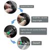 4PCS 2.4Bar Car Tire Pressure Indicator Valve Stem Caps 3 Color Alert Gauge External Monitor Sensor Universal Auto Accessories Valve Stems 1