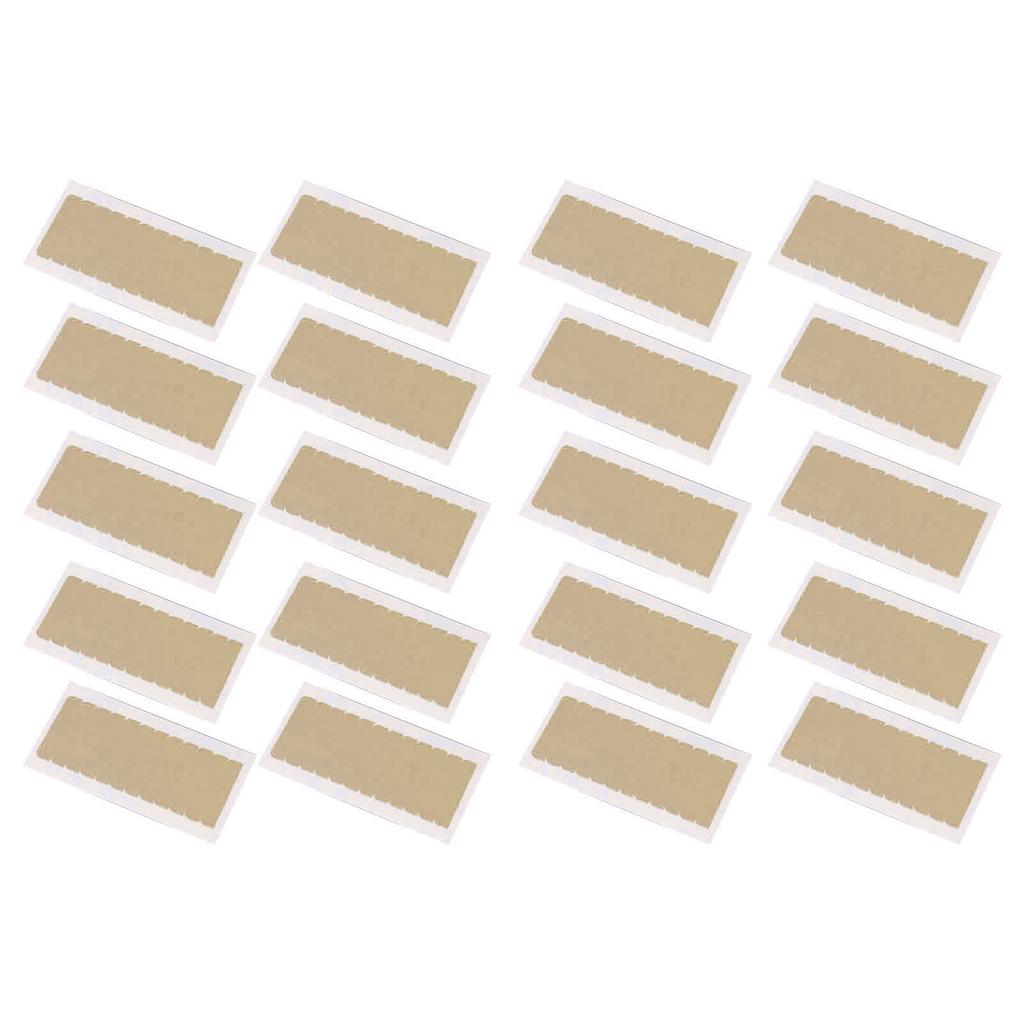 240pcs Hair Extension Tape Double Sided Extension Tapes Tabs Water Resistant Replacement Wig Tapes for Home Hair Salon 0.31x1.57in