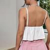 Sexy Slim Kurze Weste Neckholder Topneu Ärmelloses Oberbekleidungs-Top