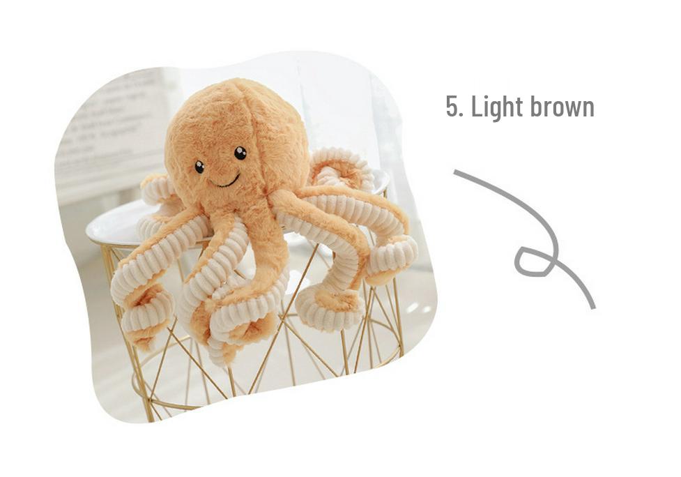 Giant Octopus Plush Toy - Children's Birthday Gift Squid Doll