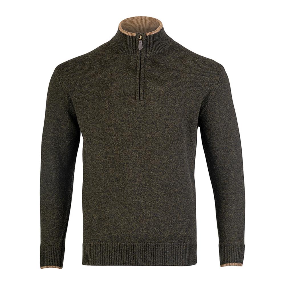 Jack Pyke Herren Ashcombe Lammwolle Half-Zip Pullover