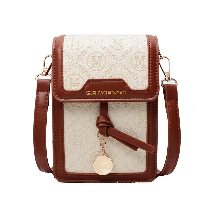 Fashion mini square bag women's new high-end versatile shoulder messenger bag mobile phone bag